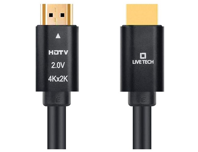 Live Tech 4K Ultra Hight Speed HDMI Cable