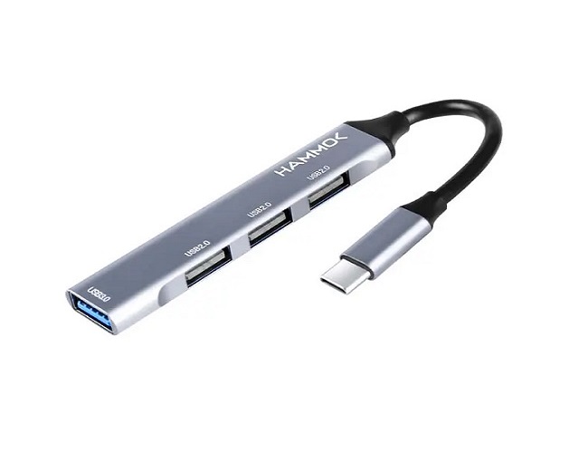 Hammok Lee 4 Port Hub USB-C Device