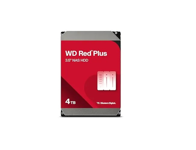 WD Red Plus 4TB 3.5 Sata Nas HDD