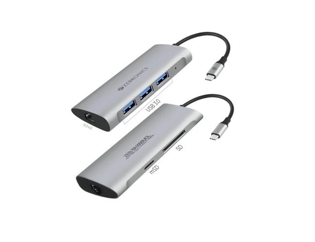 Zebronics ZEB-TA1000UCL 6 in 1USB Type C Multiport Converter