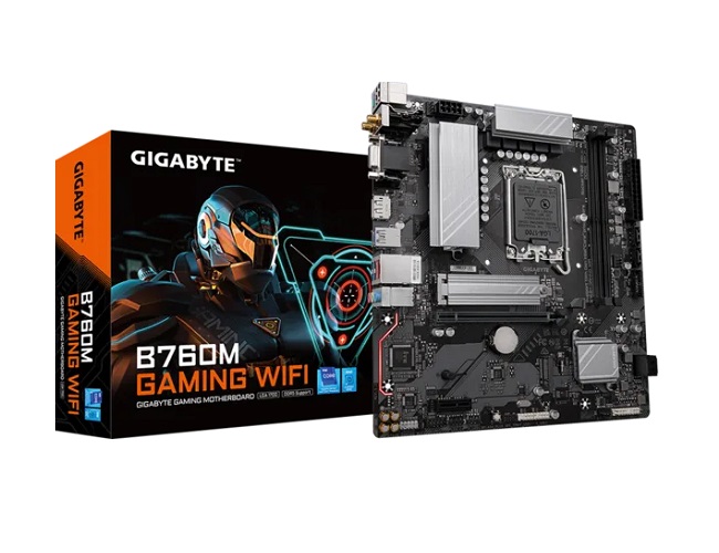 Gigabyte B760M DDR5 Gaming Wifi Motherboared