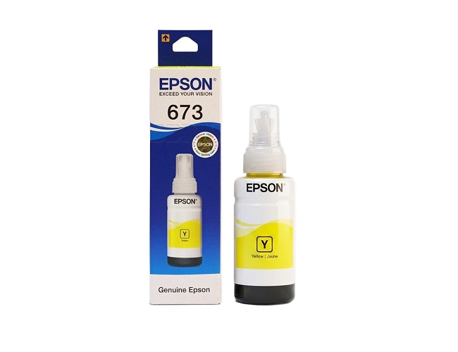Epson OG Yellow 673 70ml Printer Ink Bottle